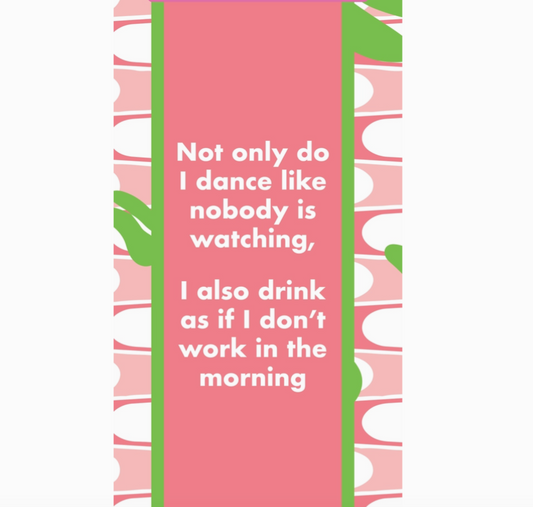 Snarky Dish Towel: Don't Work in the Morning