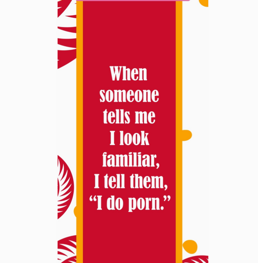 Snarky Dish Towel: Porn