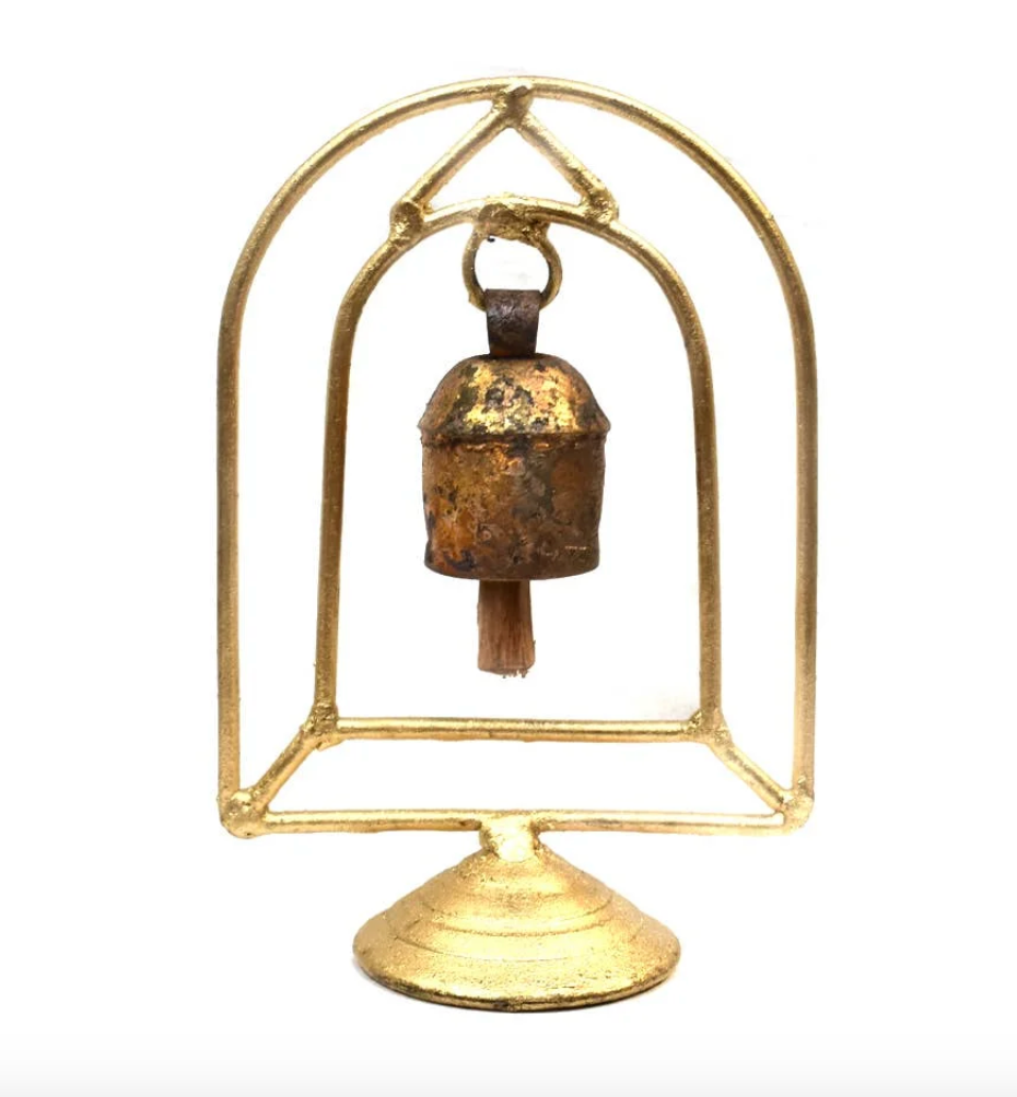 Temple Bell on Stand