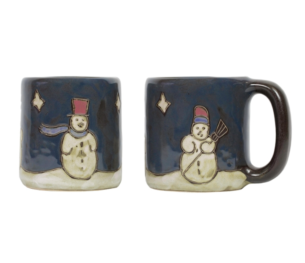 Mara Stoneware Snowman Mug