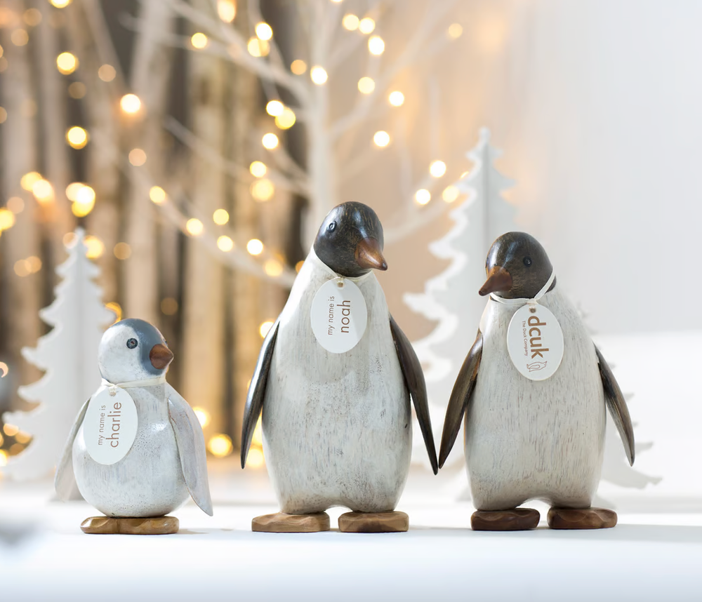 Mum Emperor Penguin Wood