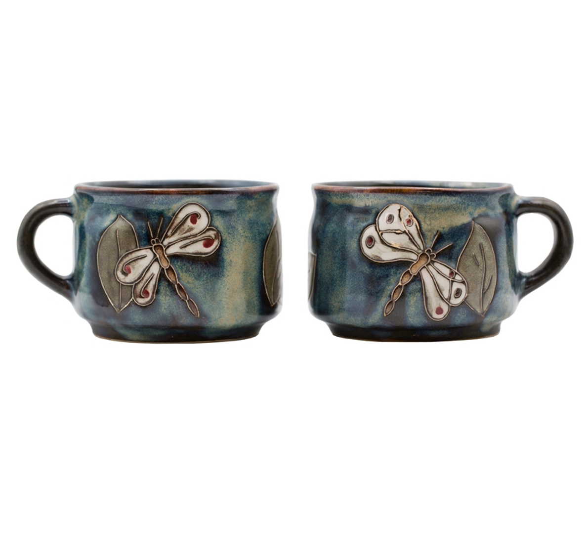 Stoneware Stackable Mug Dragonfly
