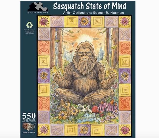 Sasquatch State of Mind Puzzle 550pc