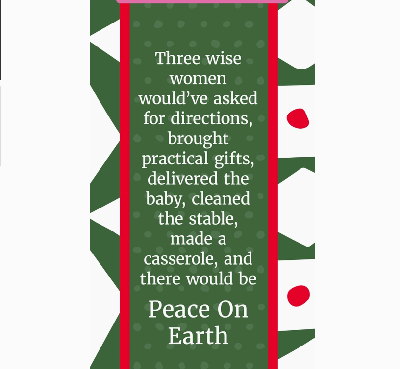 Snarky Dish Towel: Peace On Earth