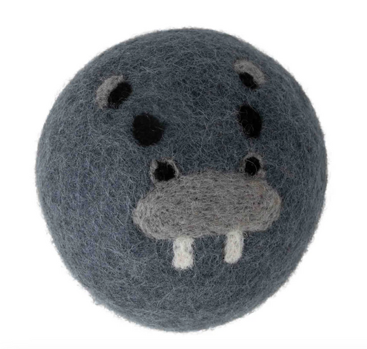 Dryer Ball Hippo