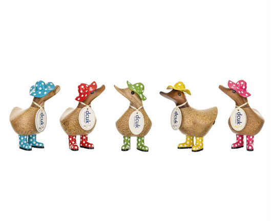 Ducky with Spotty Boots + Hat