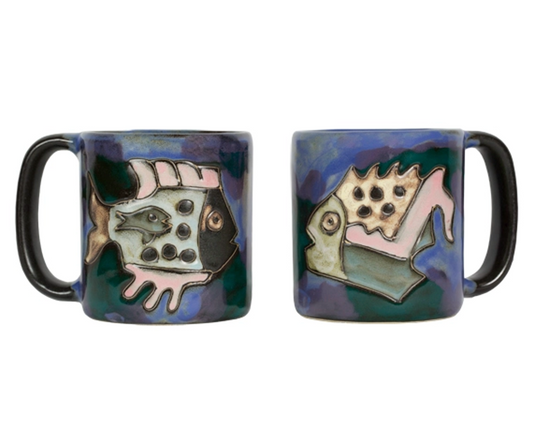 Mara Stoneware Fish Mug