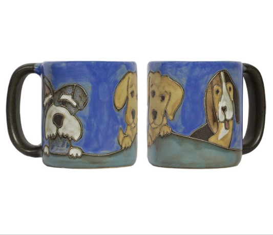 Mara Stoneware Puppy Eyes Mug