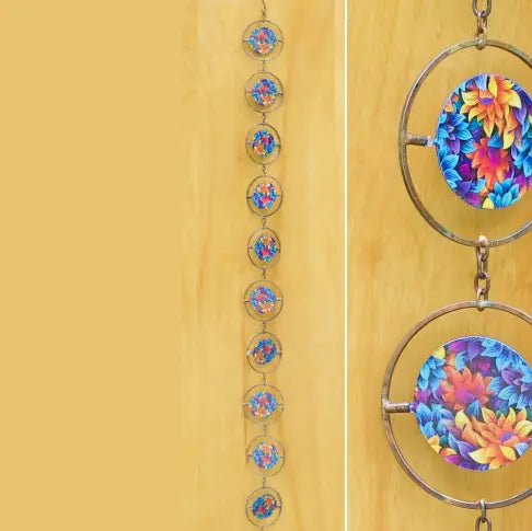 Floral Circles Ornament Chain