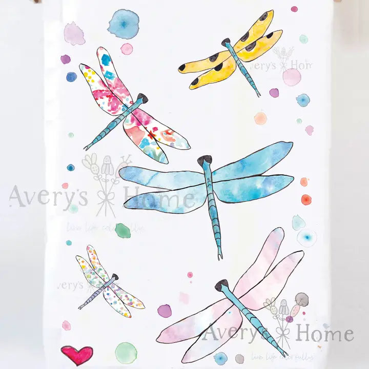 Dragonfly Kitchen Towel