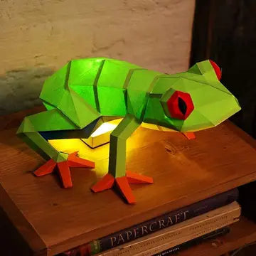 Papercraft Frog 3D Origami