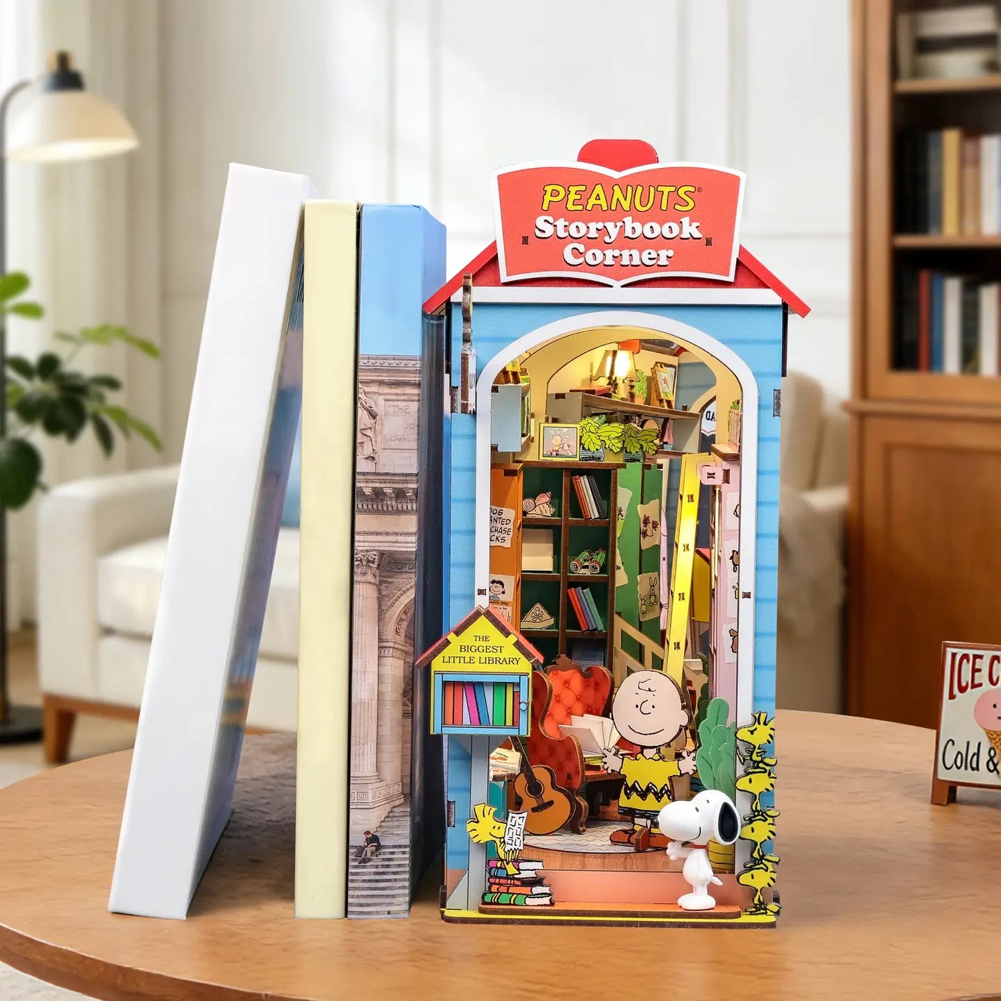 DIY Peanuts Storybook Corner