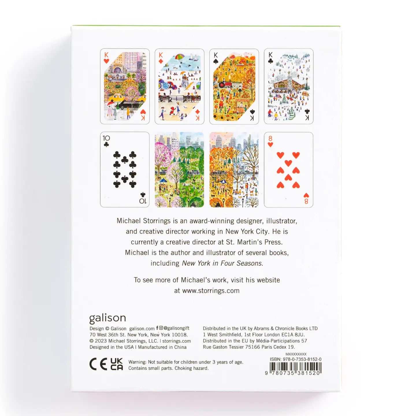 Four Seasons Playing Cards