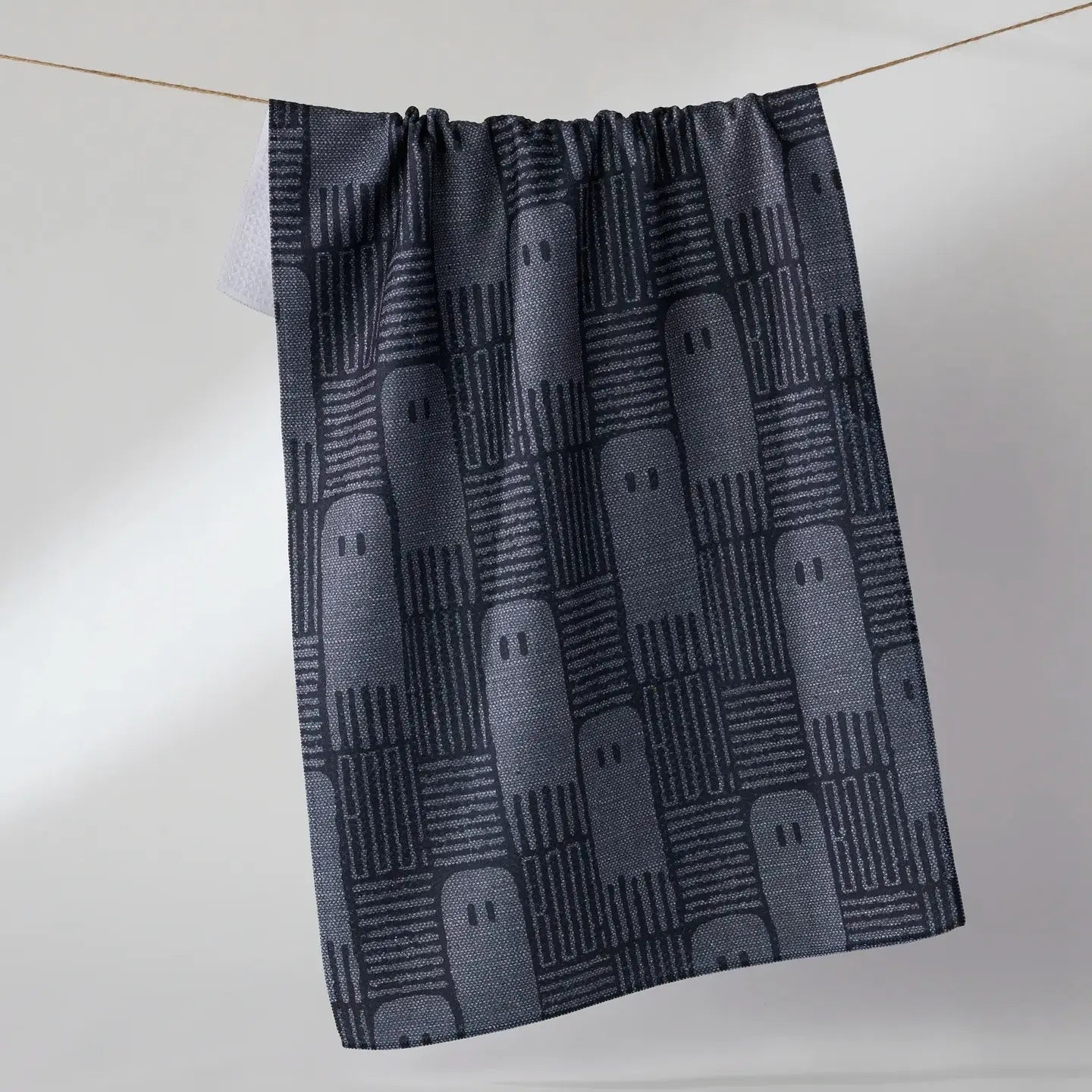 Geometry Tea Towel: Hide and Shriek
