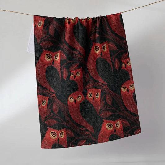 Geometry Tea Towel: Moonfeather