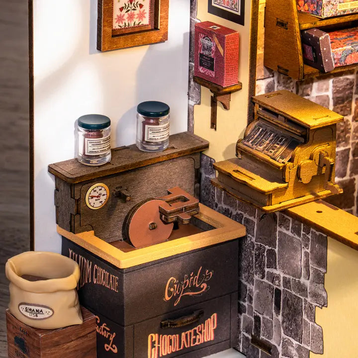 DIY Miniature House Kit: Henry's Chocolate