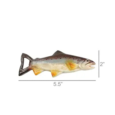 Trout Bottle Opener Blue