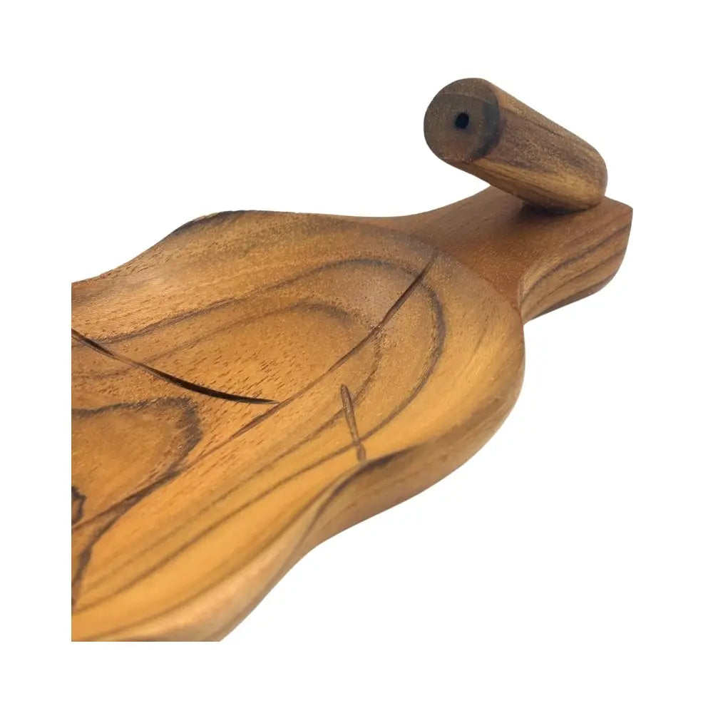 Incense Stick Burner Teak Root Leaf