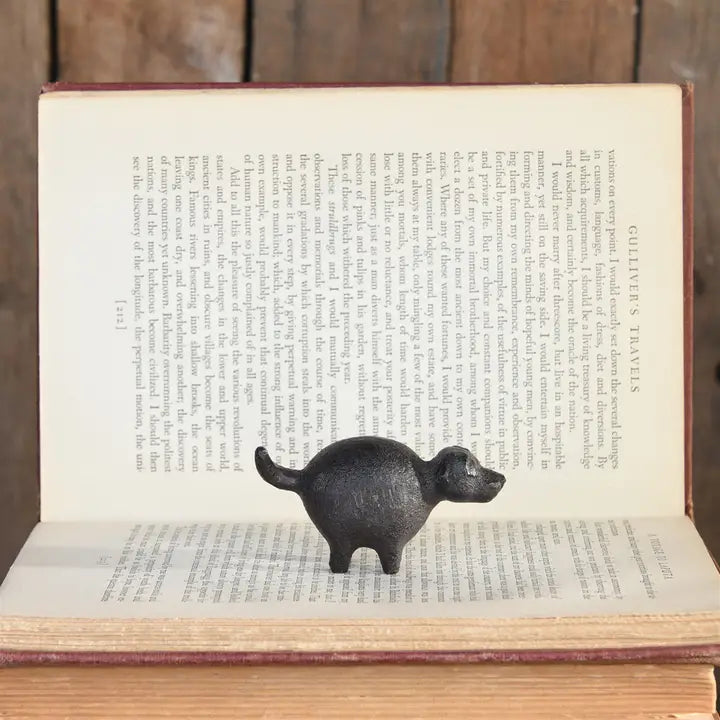 Botero Critter Dog, Cast Iron - Brown