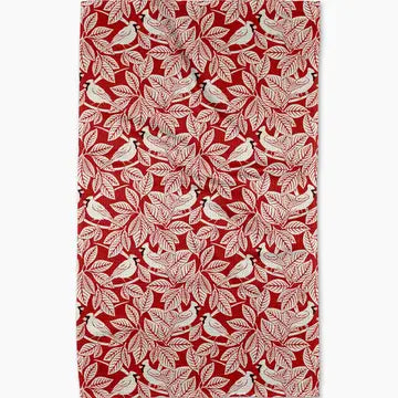 Geometry Tea Towel: Cardinal Canopy