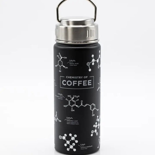 Chemistry of Coffee Stainless Steel Vacuum Flask 18oz