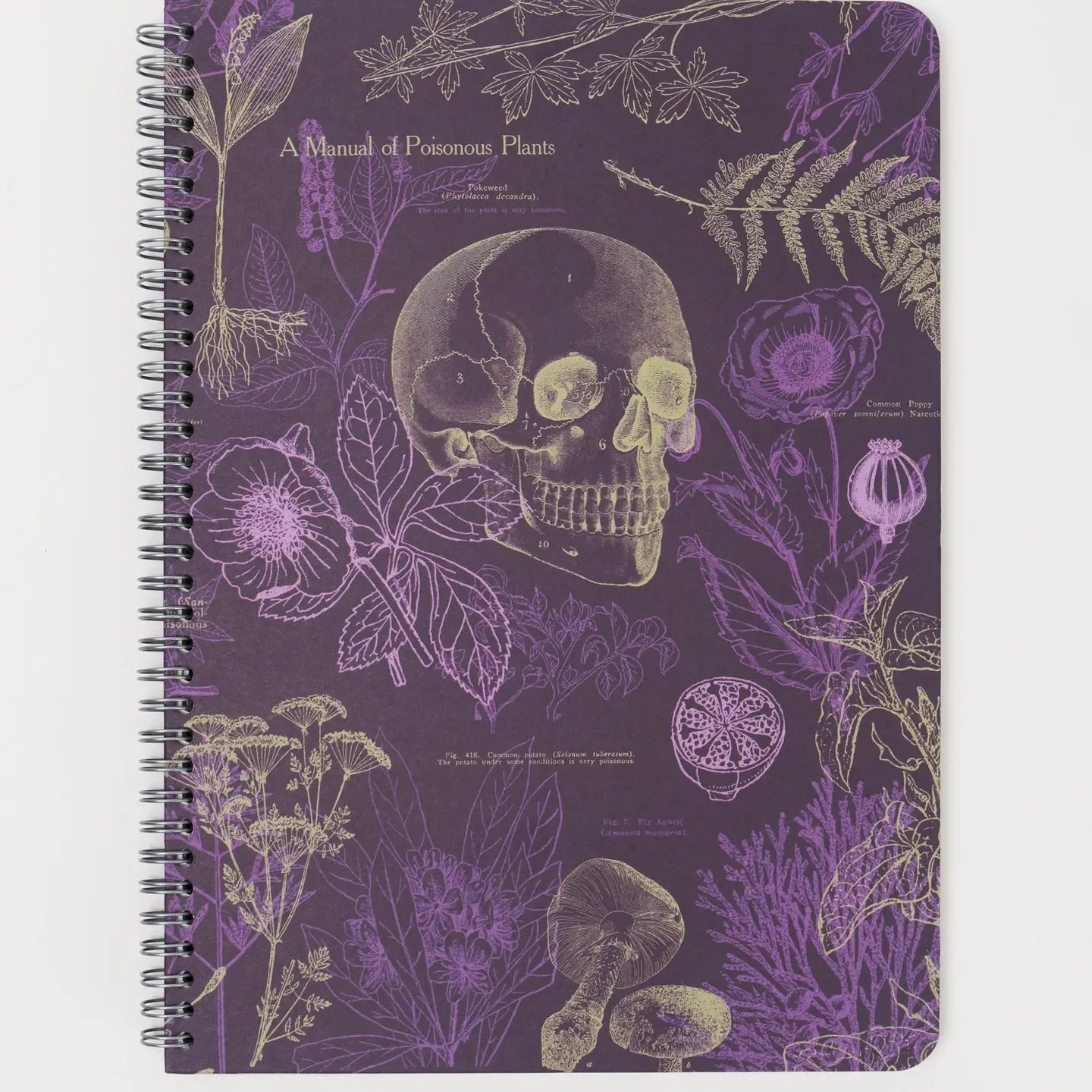 Poisonous Plants Spiral Notebook