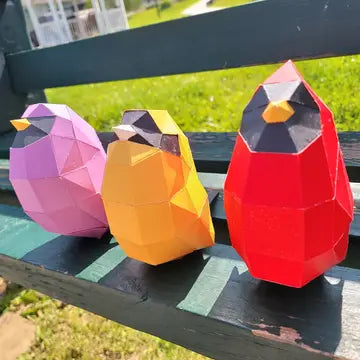 Origami Birds set of 3