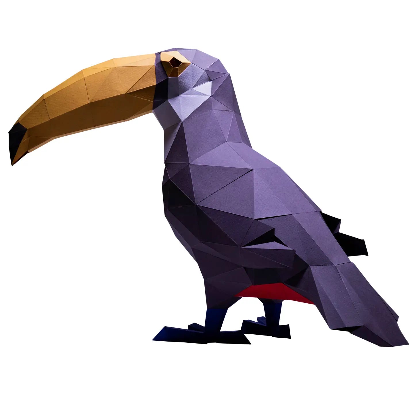 Papercraft Toucan 3D Origami