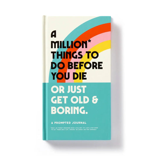 A Million Things To Do Before You Die Book