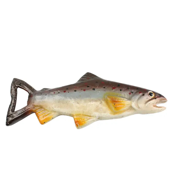 Trout Bottle Opener Blue