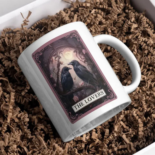 The Lovers Crow Mug
