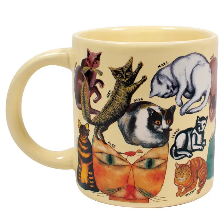 The Artistic Cat Mug