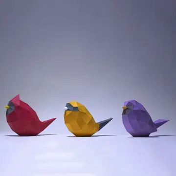 Origami Birds set of 3