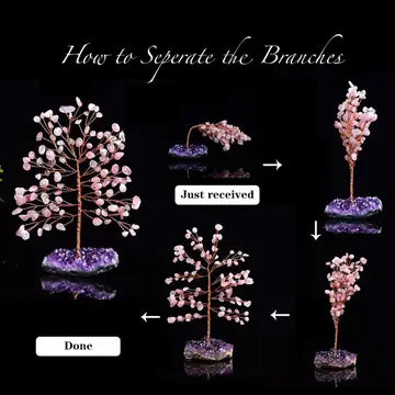 Tree of Life Pyramid Crystal Base