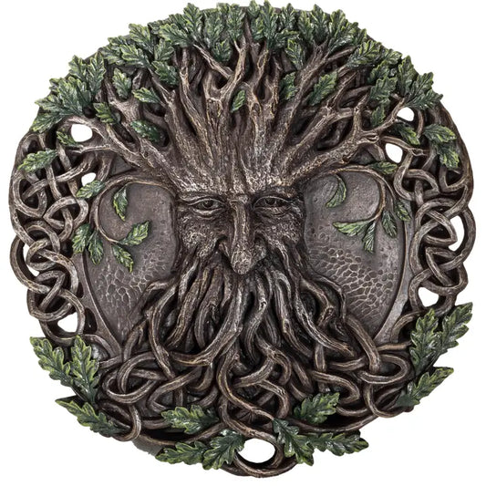 Greenman Plaque Round Large
