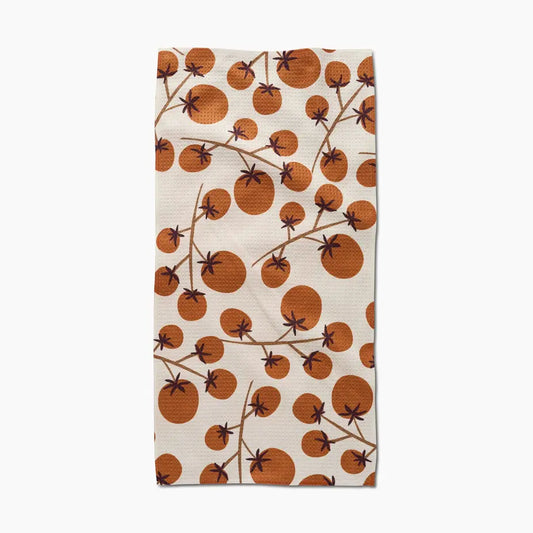 Geometry Bar Towel: Tomato Harvest