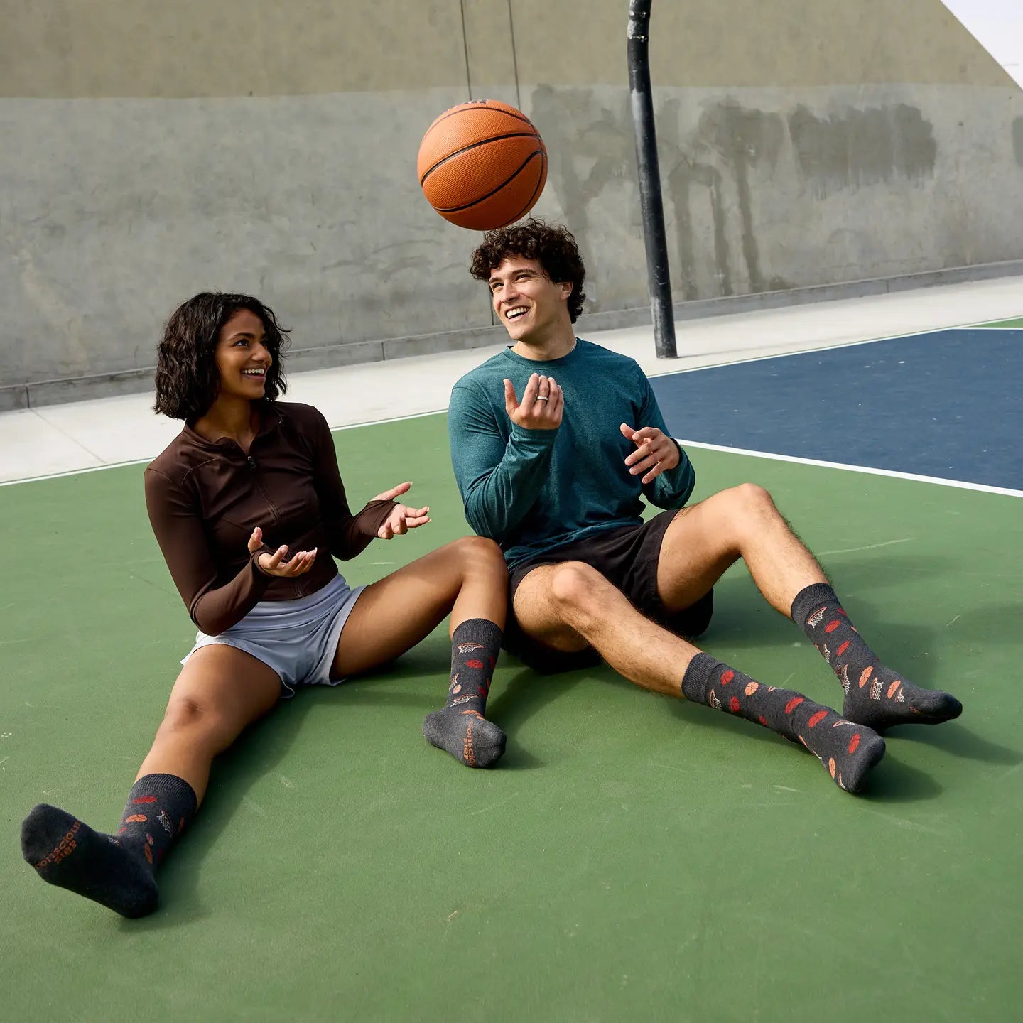 Socks That Support Youth Sports Basketball