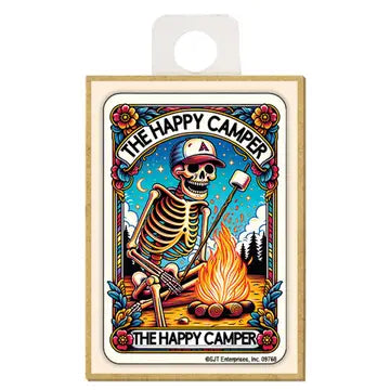 The Happy Camper Tarot Magnet