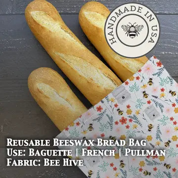 Baguette Beeswaxed Bag