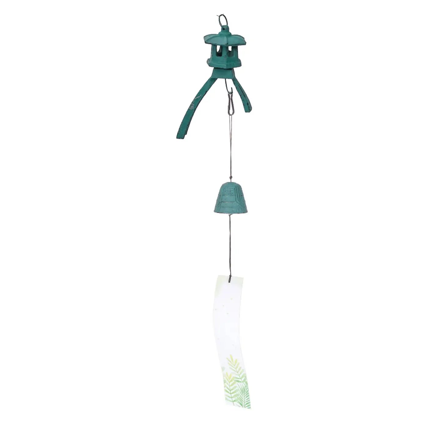 Kotoji Latern Furin Bell Cast Iron Windchime