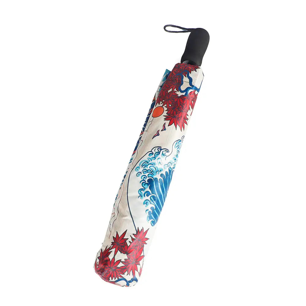 Autumn Wave Folding Umbrella