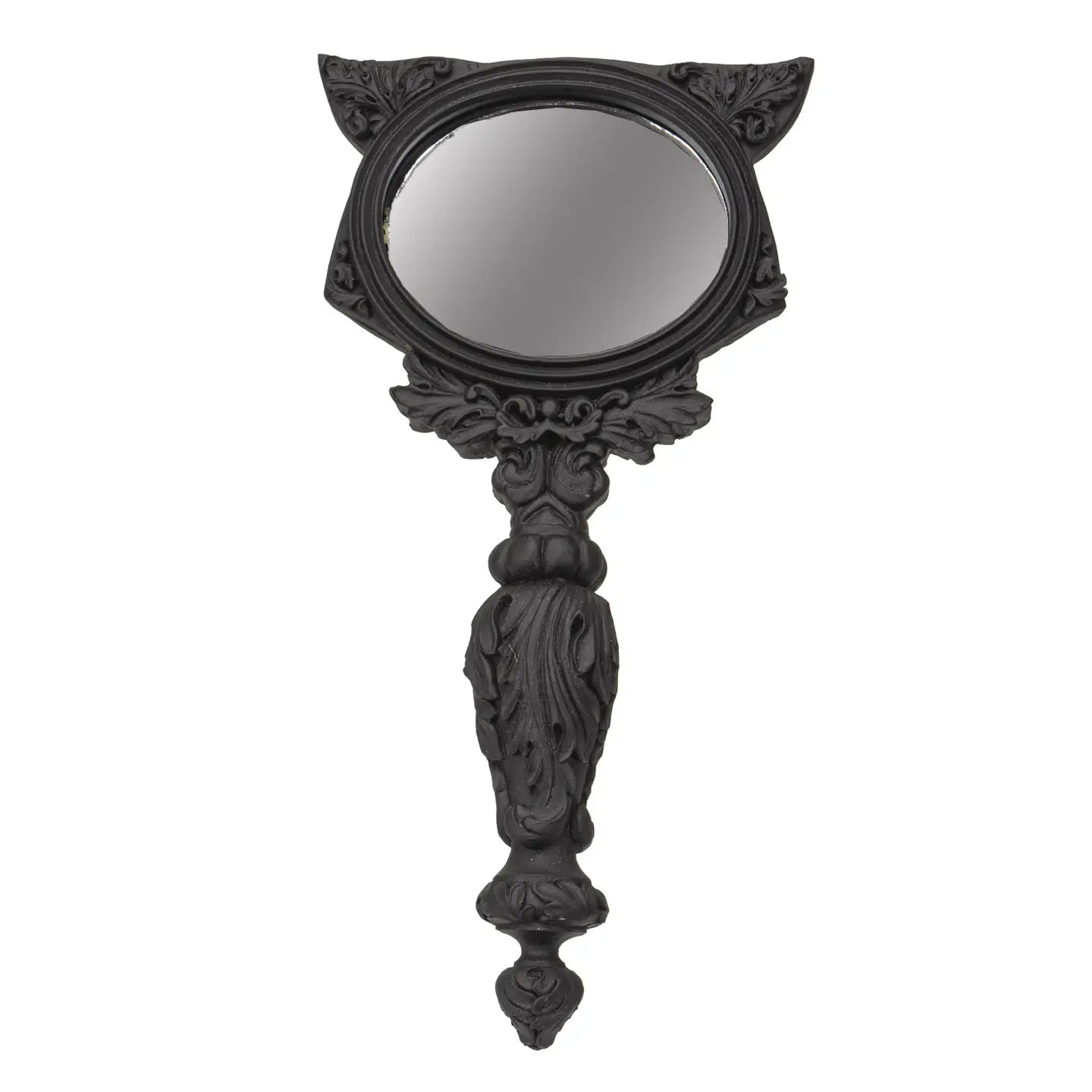 Black Cat Hand Mirror
