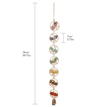 Butterfly Chakra Crystal Suncatcher