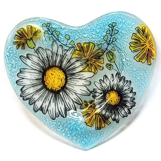Heart Shape Dish - Daisy