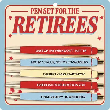 Retirees Pen Set
