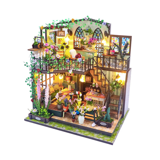 DIY Miniature House Kit: Garden Loft