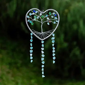 Recycled Glass Tree of Love 32"