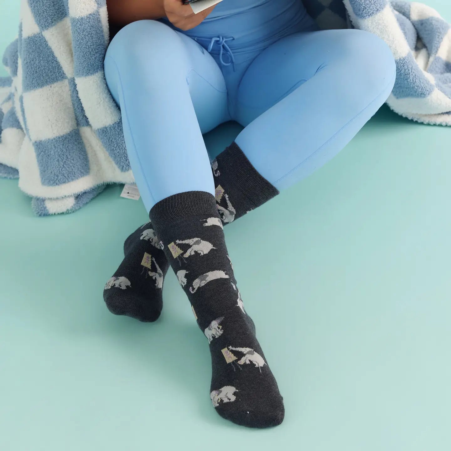 Socks That Support Mental Health Elephants