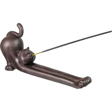 Yoga Cat Incense Holder
