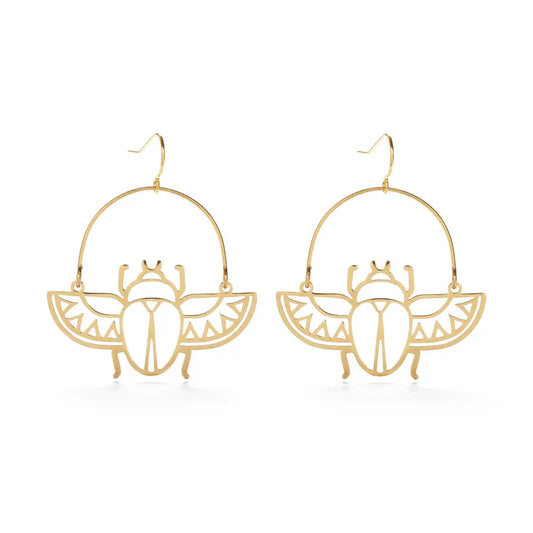 Scarab Hoops